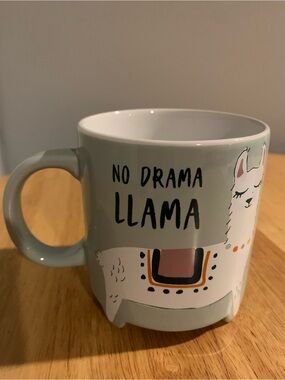 Clay Art No Drama Llama Coffee Mug